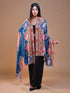 Women's Printed Floral Wool Shawl