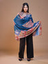 Women's Printed Floral Wool Shawl