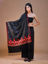 Women's Aari Embroidered Wool Stole