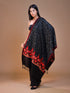 Women's Aari Embroidered Wool Stole