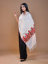 Women's Aari Embroidered Wool Stole