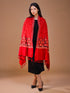 Women's Aari Embroidered Wool Stole