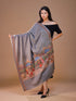 Women's Darbar Printed Wool Shawl with Swarovski Work