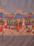 Women's Darbar Printed Wool Shawl with Swarovski Work