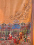 Women's Darbar Printed Wool Shawl with Swarovski Work