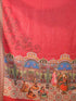Women's Darbar Printed Wool Shawl with Swarovski Work