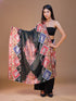 Women's Printed Floral Wool Shawl