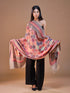 Women's Kalamkari Printed Outlined Wool Shawl