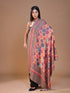 Women's Kalamkari Printed Outlined Wool Shawl