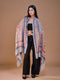 Women's Printed Aari Embroidery Wool Stole