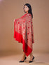 Women's Pure Wool Faux Pashmina Aari Embroidery Shawl