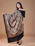 Women's Pure Wool Faux Pashmina Aari Embroidery Shawl