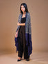 Women's Aari Embroidery Wool Shawl