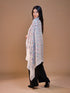 Women's Aari Embroidery Wool Shawl