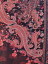 Women's Printed Floral Wool Shawl