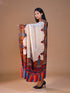 Women's Aari Embroidery and Printed Wool Shawl