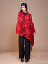 Women's Aari Embroidered Wool Stole