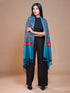 Women's Aari Embroidered Wool Stole
