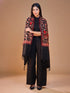 Women's Aari Embroidered Wool Stole