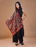 Women's Aari Embroidered Wool Stole
