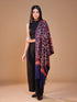 Women's Aari Embroidered Wool Stole