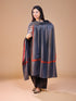 Women's Aari Hand Embroidery Wool Shawl