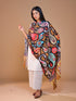 Women's Printed Floral Wool Shawl