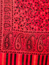 Women's Paisley Jamawar Acrylic Wool Shawl