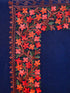 Women's Aari Embroidery Wool Shawl