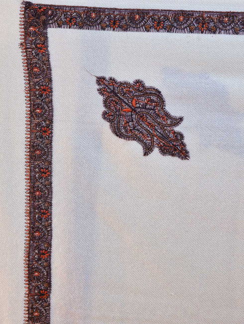 Women's Hand Embroidery Wool Shawl