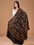 Women's Aari Hand Embroidered Wool Shawl