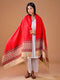 Women's Jamawar Aari Embroidery Wool Shawl
