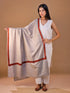 Women's Aari Hand Embroidery Wool Shawl