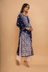 Blue Bliss Fizaa Chikankari Modal Cotton Kurta