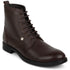 Men's Textured Lace-Up Ankle Boots