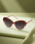 Women Dual Toned UV Protected Black Lens Oversized Sunglasses