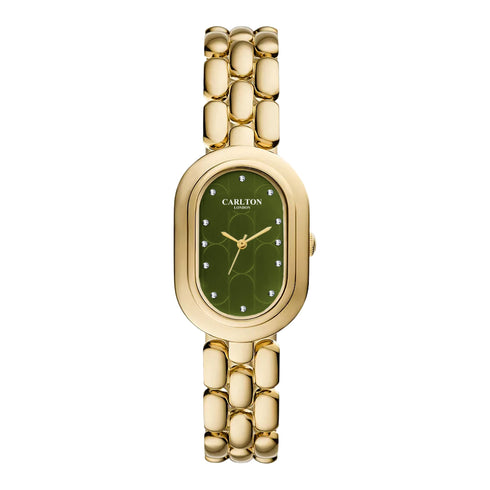 Carlton London Women Cecil Analog Watch CL-CEC-OG
