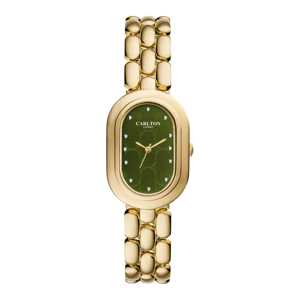 Carlton London Women Cecil Analog Watch CL-CEC-OG