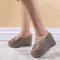 Women's Wedge Sandal with Flofer Charm Detail