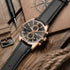Carlton London Men Windsor Grey Analog Watch CL-WD-GRY