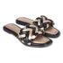 Women's Chic Braided Slip-On Flat Sandals