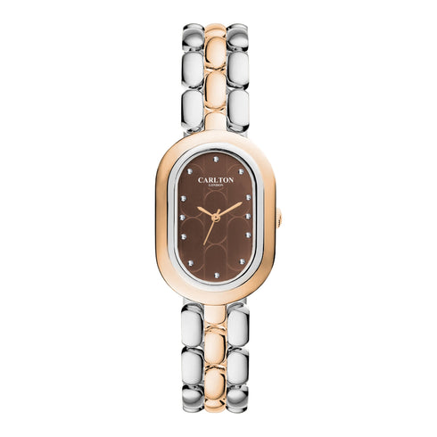 Carlton London Women Cecil Analog Watch CL-CEC-BRW