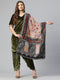 Women's Pure Wool Jamawar Embroidery Stole