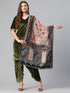 Women's Pure Wool Jamawar Embroidery Stole