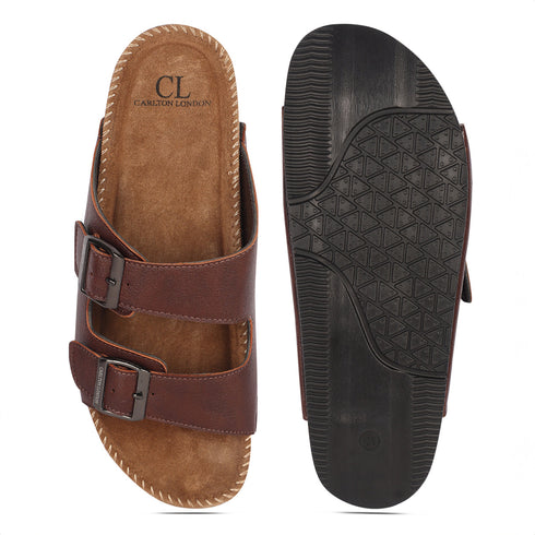 Men's Dual-Strap Adjustable Comfort Sandal