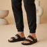 Men's Dual Strap Lightweight Comfort Slide Sandal