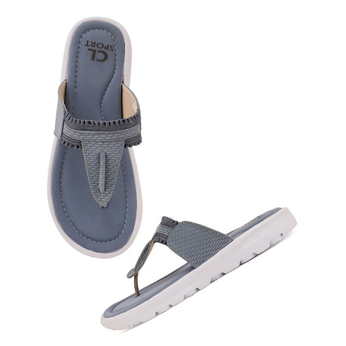 Women's Textured Thong Comfort Sandals