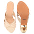 Women's Slip-On Style Kitten Heel Sandal