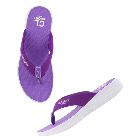 Women's Solid Thong Comfort Slippes
