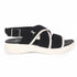 Women's Knitted Cross-Strap Sport Sandal with Buckle